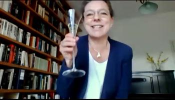 Feier der Neuwahlen Helene Drexler für den neuen Vorstand