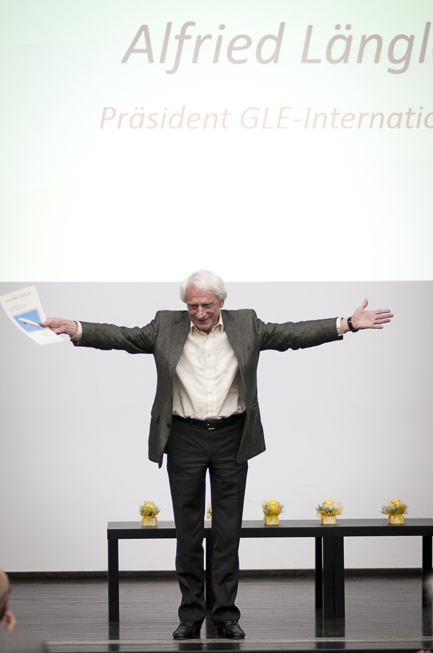 Ehrung Prof. DDr. Alfried Längle